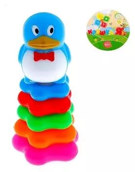 Пирамида Пингвин на цветке