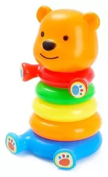 Пирамидка Мишутка 5 колец