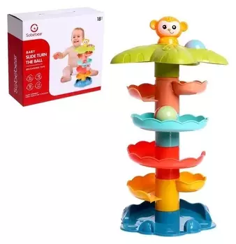 Пирамидка «Обезьянка», 6 элементов