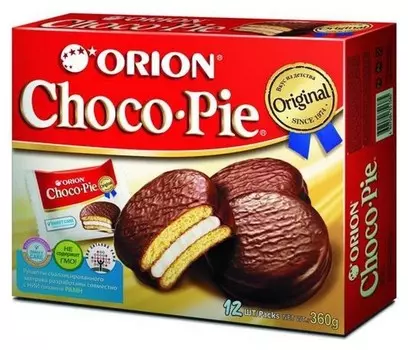 Пирожное Orion Chocopie, 360г