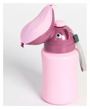 Писсуар для девочки, дорожный, цвет розовый