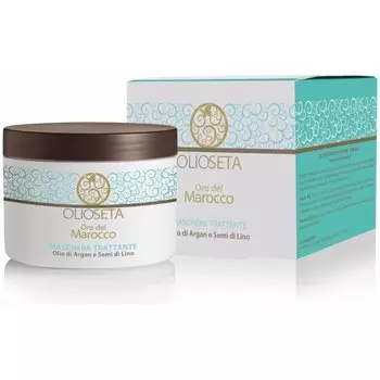 Питательная маска с маслом арганы и маслом семян льна (Объем 500 мл)