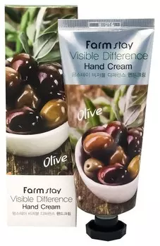 Питательный крем для рук с экстрактом оливы Visible Difference Hand Cream Olive