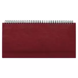Планинг недатированный,бордо, 290х150, 128стр,agenda