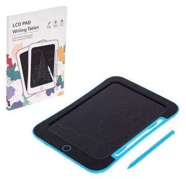 Планшет для рисования Lсd, цветной рисунок 22 × 16 см, с ручкой