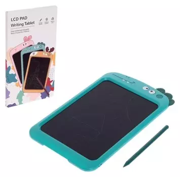 Планшет для рисования Lсd, «Дино», с ручкой