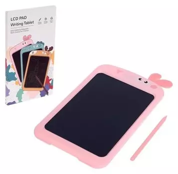Планшет для рисования Lсd, «Зайка», с ручкой