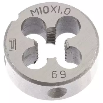 Плашка М10 х 1 мм