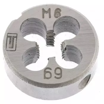 Плашка М6 х 1 мм