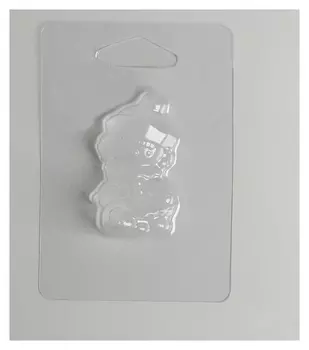 Пластиковая форма для мыла «Снегурочка»