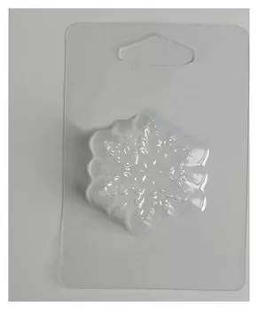 Пластиковая форма для мыла «Снежинка»