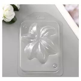 Пластиковая форма "Лилия" 9х8 см
