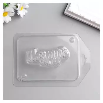 Пластиковая форма "Подруге" 1,5х7,5 см