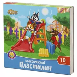 Пластилин №1 School шустрики 10цв 200г