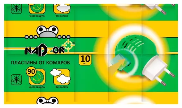 Пластина к электрофумигатору