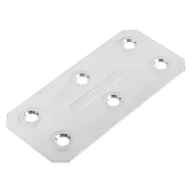 Пластина крепёжная Tundra, оцинкованная, 40 х 86 х 1.2 мм, в упаковке 1 шт.