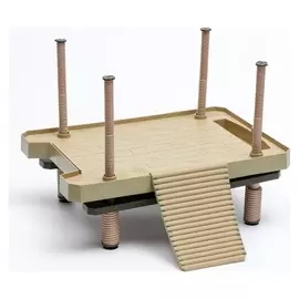 Платформа для рептилий Nomoypet на регулируемых опорах, 40,5 х 28 х 41 см