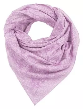Платок женский, цвет сиреневый, размер 70х70
