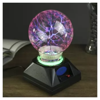 Плазменный шар "Стрекоза", 21 см