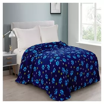 Плед 150х200см, корал-флис, 165г/м, пэ100%