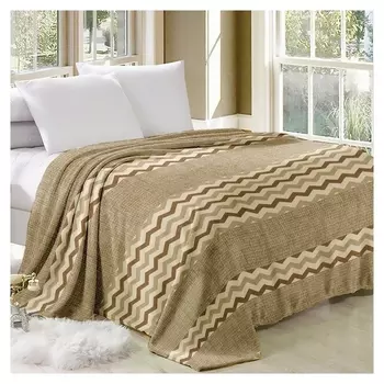 Плед 180х200см, корал-флис 190г/м, 100% полиэстер