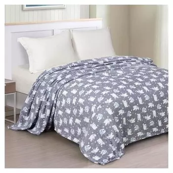 Плед 180х200см, корал-флис