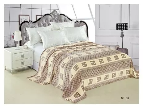 Плед 200х220см, велсофт, 280г/м пэ100%