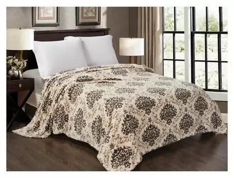 Плед 200х220см, велсофт, 280г/м пэ100%