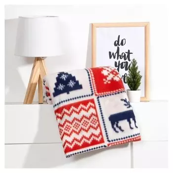 Плед экономь и Я «Сказочное настроение» 150*130см, пл.160 г/м2, 100% п/э