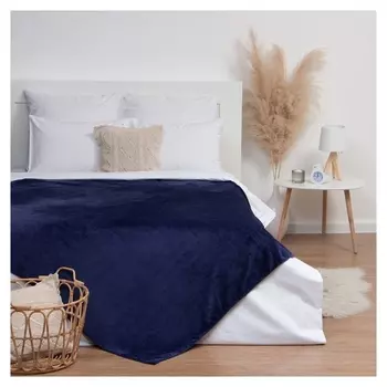 Плед этель, 130х175 см, цвет синий