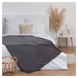 Плед этель, 175х200 см, цвет тёмно-серый