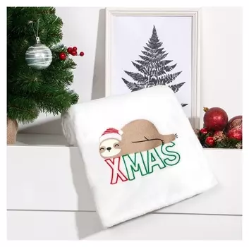 Плед этель Xmas, 85х100см, велсофт