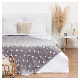 Плед этель «Звезды» 175х200 см, велсофт, 190 гр/м2, 100% полиэстер