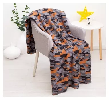 Плед Commander 130x170см, флис 160г/м, пэ100%