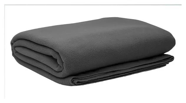 Плед флис 220 гр/м2 150х200, графит