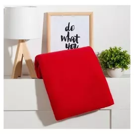 Плед «Экономь и Я» красный 150х130 см