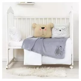 Плед крошка Я Hello, 90х100 см, велсофт