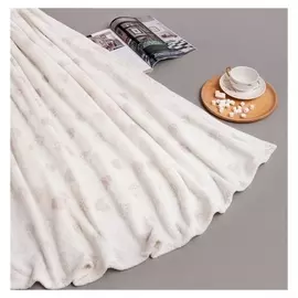 Плед Lovelife Love 200*220 см,100% п/э, велсофт 280 гр/м2