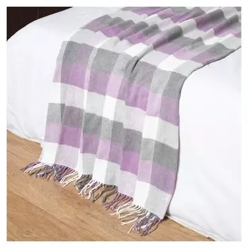 Плед пикник, размер140х200см, цвет фиолетовый