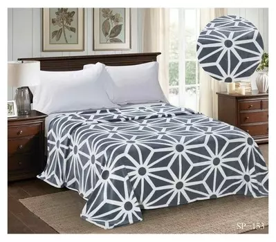 Плед, размер 180х200см, велсофт