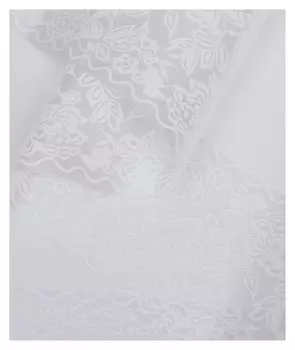 Пленка для цветов "Цветочное поле", цвет белый, 50 см х 5 м