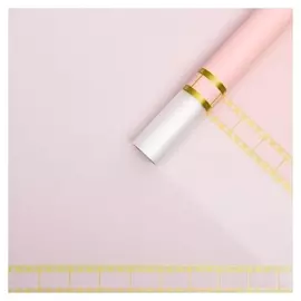 Пленка для цветов "Кинофильм", светло-розовый, 0,58 х 10 м