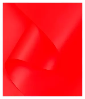 Пленка для цветов, матовая, красный, 0,58 х 10 м