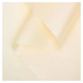 Пленка для цветов "Нежность", светло-желтый, 0,58 х 10 м