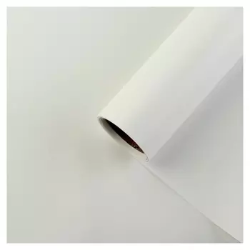 Пленка для цветов "Перламутр", белый, 58 см х 5 м