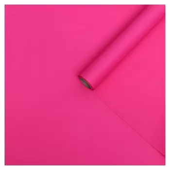 Пленка двухсторонняя, розовая фуксия, 0,5 х 10 м
