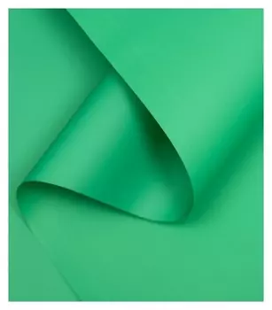 Пленка матовая, базовые цвета, зелёная, 57см*10м