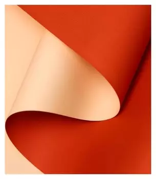 Пленка матовая, бежевый, красный, 0.58 х 10 м