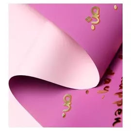 Пленка матовая, пудра, темно-розовый, 0.58 х 10 м