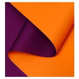 Пленка матовая, пурпурный, оранжевый, 0.58 х 10 м